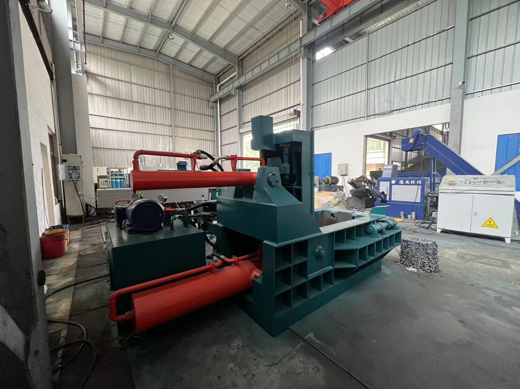 low Cost Metal Scrap Baling Press