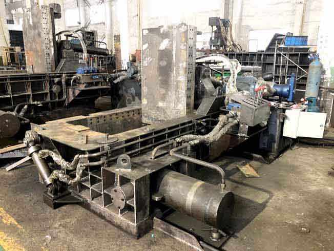 Scrap Metal Packaging Press Baler machine
