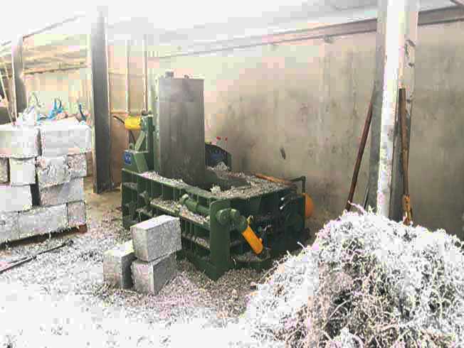 High Density Baler For Scrap Steel