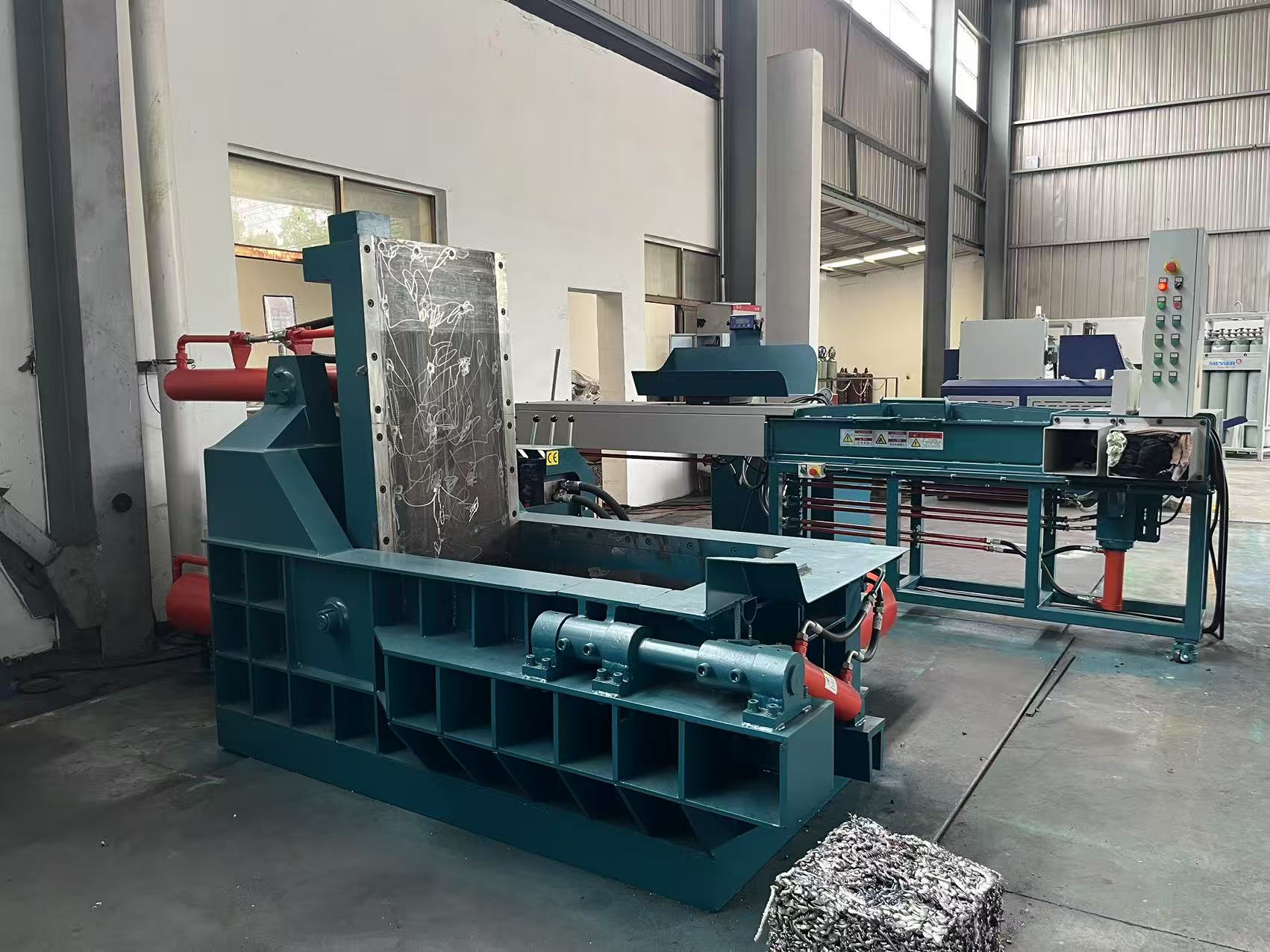 low Cost Metal Scrap Baling Press
