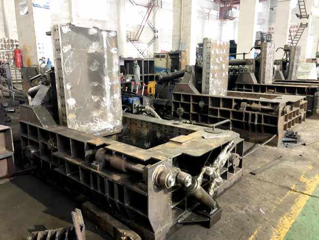 Scrap Metal Packaging Press Baler machine