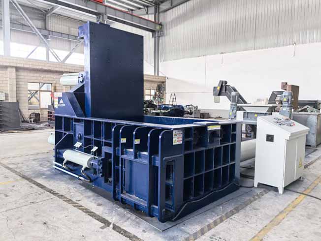 Metal Scrap Baler Machine