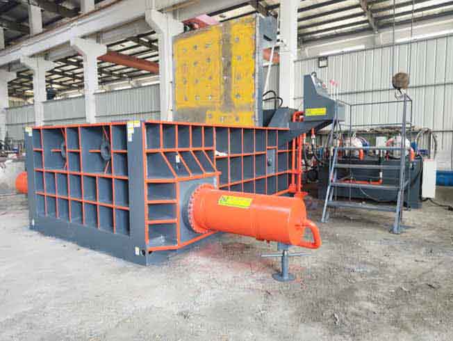 Hydraulic Metal scrap Compress Baler machine
