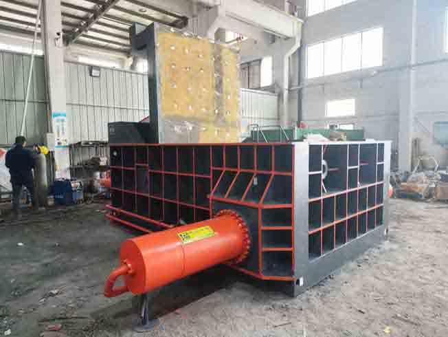 Hydraulic Metal scrap Compress Baler machine