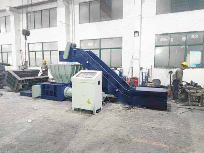 Auto Hydraulic Steel Scrap metal Baler