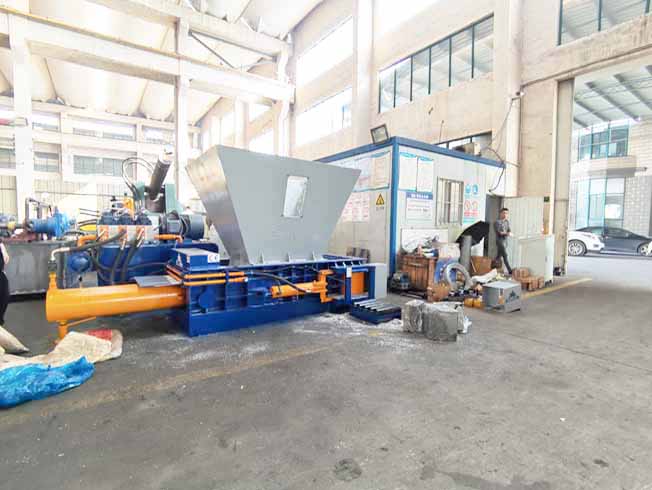 Automatic Indian Steel Scrap Baling Press